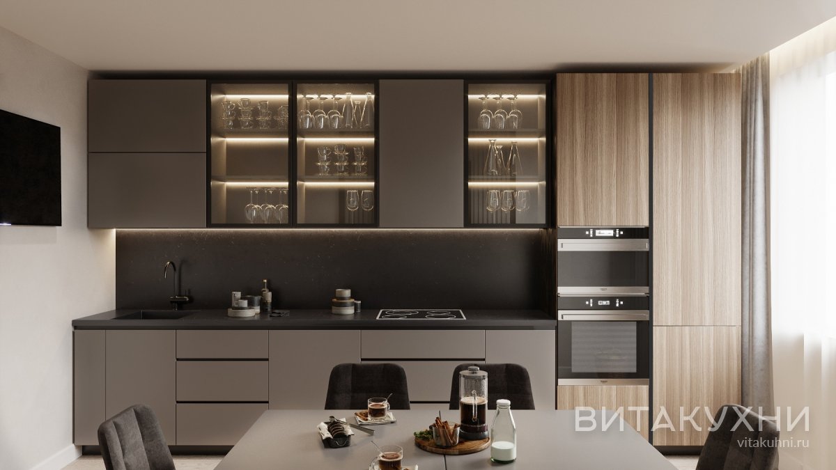Кухни с эмалированными фасадами: стиль и практичность в одном решении